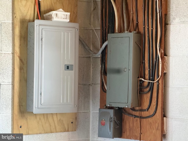 701 25th St, Huntingdon, PA 16652 - utility room with electric panel