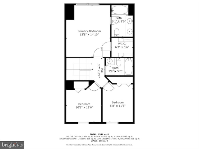 205 Quiet Ridge Ct, Pasadena, MD 21122 - floor plan / room layout