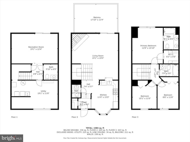 205 Quiet Ridge Ct, Pasadena, MD 21122 - property floor plan
