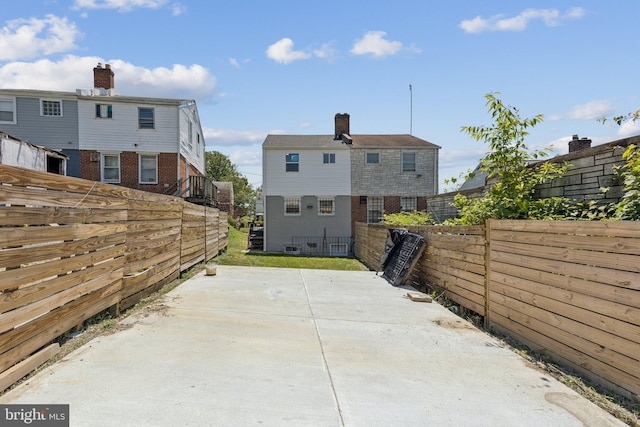 844 51st St NE, Washington, DC 20019 - fenced backyard featuring a patio