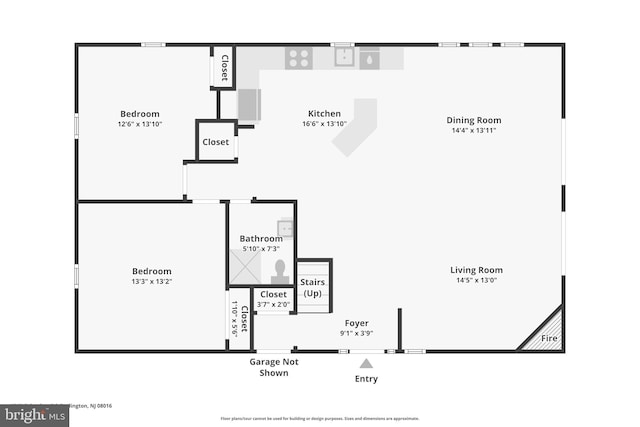 1012 Columbus Rd, Burlington, NJ 08016 - property floor plan