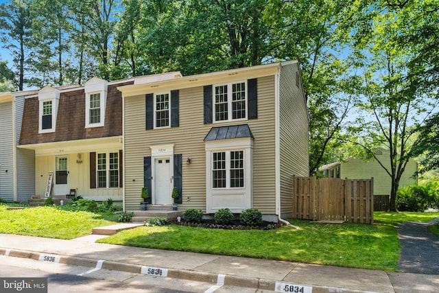5836 Wood Poppy Ct, Burke, VA 22015 - view of front facade with board and batten siding