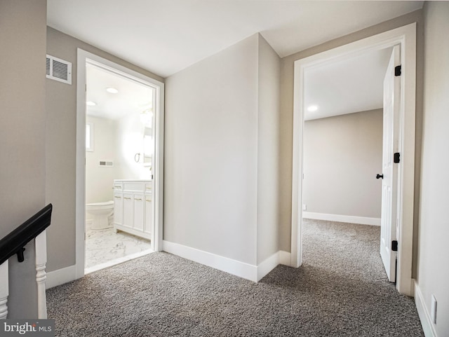 1200 First Ave, Media, PA 19063 - corridor with carpet and baseboards