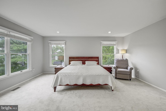 3 Monroe Ct, Plainsboro, NJ 08536 - bedroom with multiple windows, baseboards, carpet, and recessed lighting