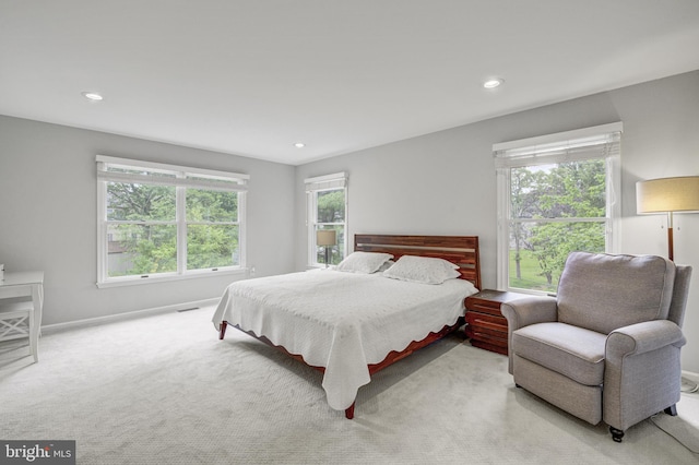 3 Monroe Ct, Plainsboro, NJ 08536 - bedroom with multiple windows, recessed lighting, carpet, and baseboards