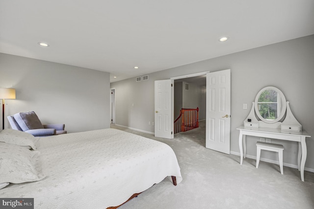 3 Monroe Ct, Plainsboro, NJ 08536 - bedroom featuring recessed lighting, baseboards, and carpet