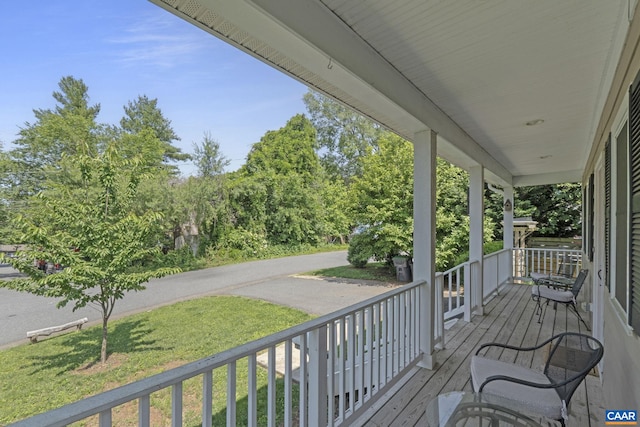 1012 Locust Ln, Charlottesville, VA 22901 - porch with a lawn