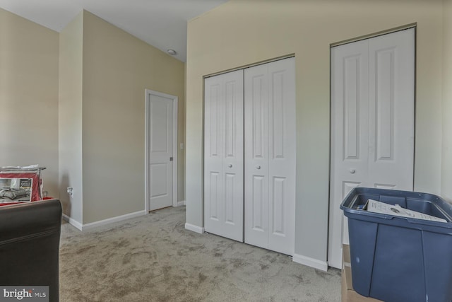 4613 Dillon St, Baltimore, MD 21224 - carpeted bedroom featuring baseboards