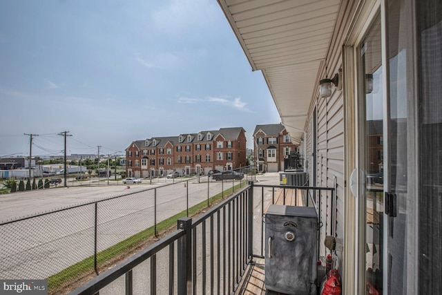 4613 Dillon St, Baltimore, MD 21224 - balcony featuring a residential view