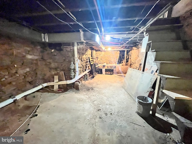 5131 Ludlow St, Philadelphia, PA 19139 - view of unfinished below grade area