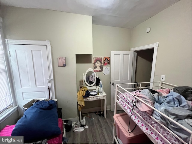 5131 Ludlow St, Philadelphia, PA 19139 - bedroom featuring dark wood finished floors and baseboards
