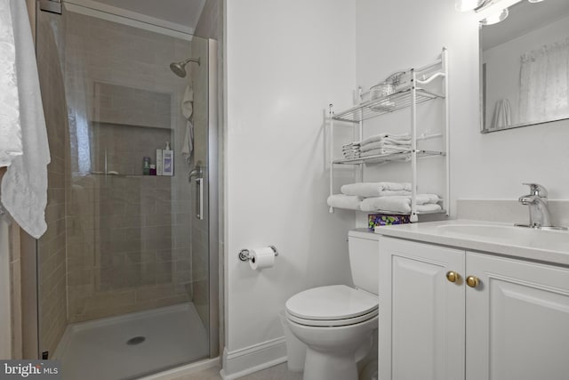 419 Saratoga Dr, Cherry Hill, NJ 08002 - bathroom with vanity and a shower stall