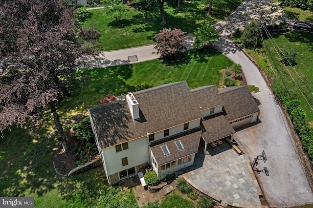 661 Timber Ln, Devon, PA 19333 - view from above of property