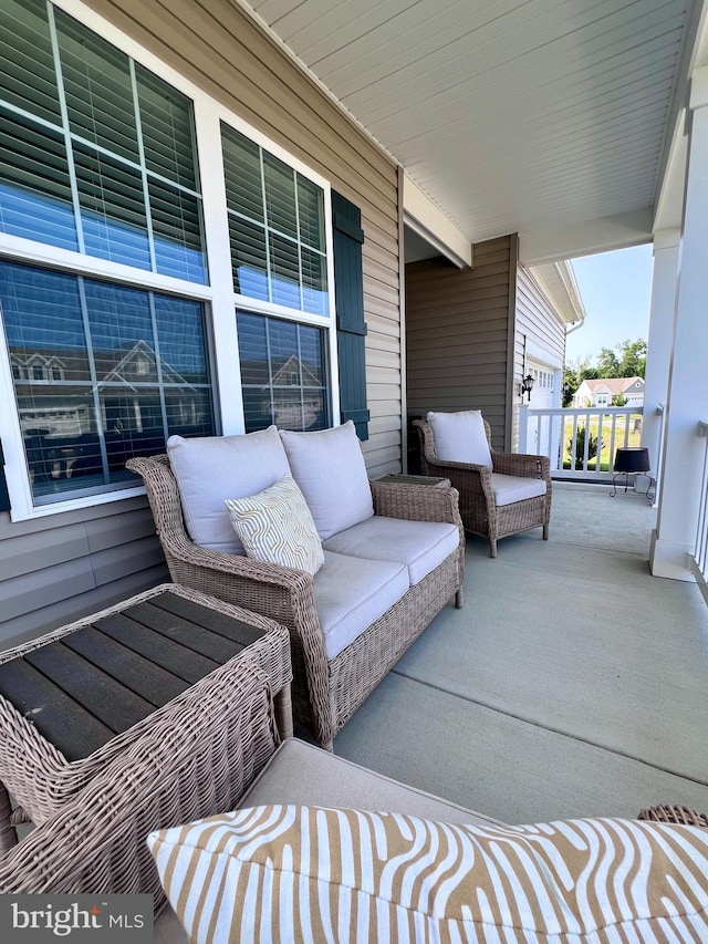 1143 Kayla Ln, Townsend, DE 19734 - view of covered porch