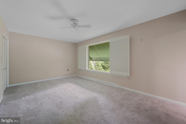 516 Merrimans Ln, Winchester, VA 22601 - spare room with carpet floors and ceiling fan