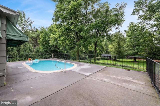 516 Merrimans Ln, Winchester, VA 22601 - view of swimming pool featuring a patio area