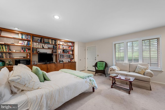 516 Merrimans Ln, Winchester, VA 22601 - bedroom with light carpet and recessed lighting