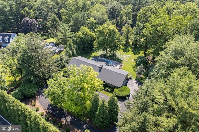 516 Merrimans Ln, Winchester, VA 22601 - bird's eye view of a heavily wooded area