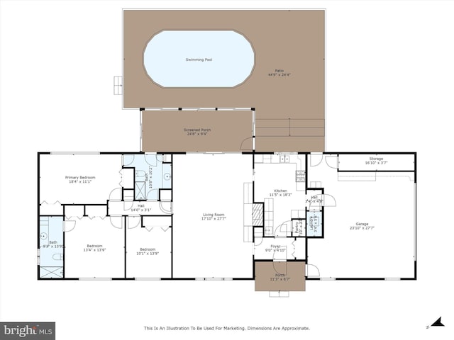 516 Merrimans Ln, Winchester, VA 22601 - view of property floor plan