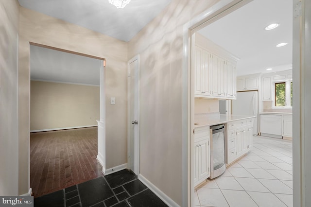 516 Merrimans Ln, Winchester, VA 22601 - hall featuring recessed lighting and crown molding
