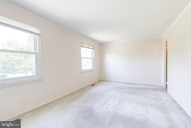 8798 Victory Ct, Walkersville, MD 21793 - carpeted empty room with ornamental molding and baseboards