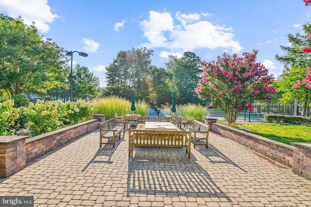 36769 E Pebble Beach Dr, Frankford, DE 19945 - view of patio / terrace with outdoor dining area