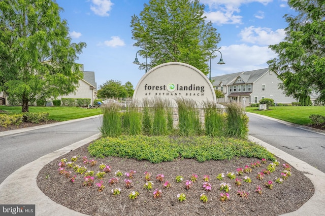 36769 E Pebble Beach Dr, Frankford, DE 19945 - community / neighborhood sign with a residential view and a lawn