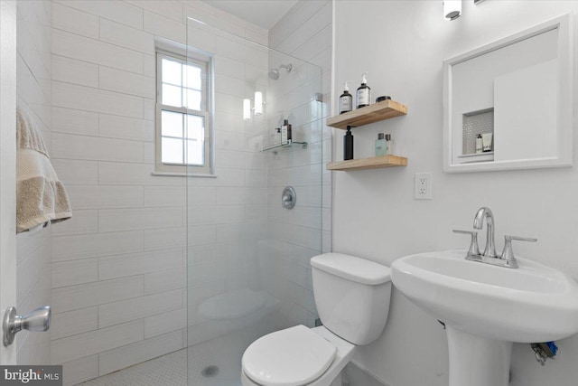 3028 Wisconsin Ave NW Unit 402, Washington, DC 20016 - full bath with a walk in shower