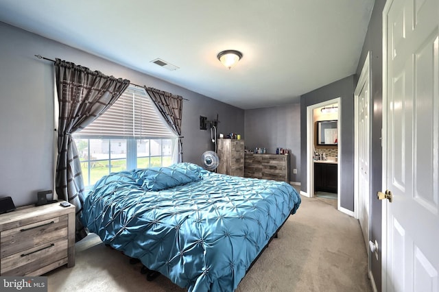 53 Skyview Cir, Hanover, PA 17331 - bedroom with carpet floors, connected bathroom, and baseboards
