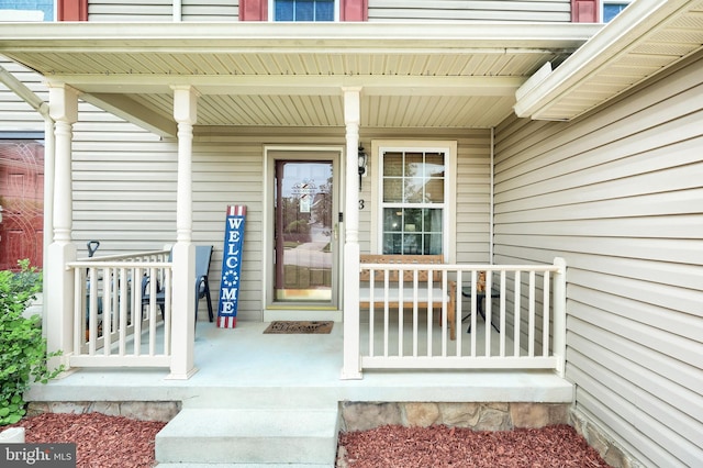 53 Skyview Cir, Hanover, PA 17331 - view of exterior entry with covered porch