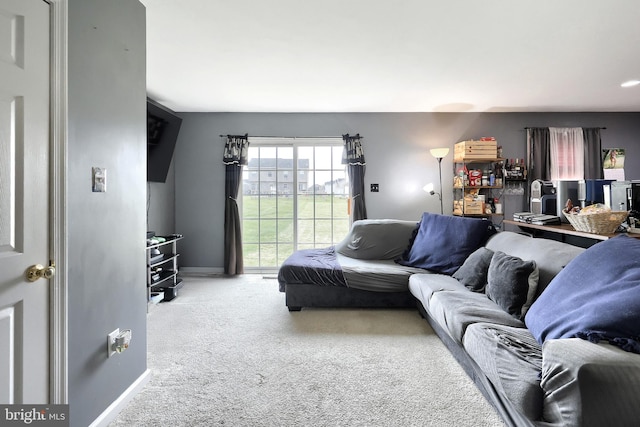 53 Skyview Cir, Hanover, PA 17331 - carpeted living area featuring baseboards