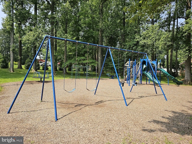 10702 Orchard St, Fairfax, VA 22030 - community playground featuring view of wooded area