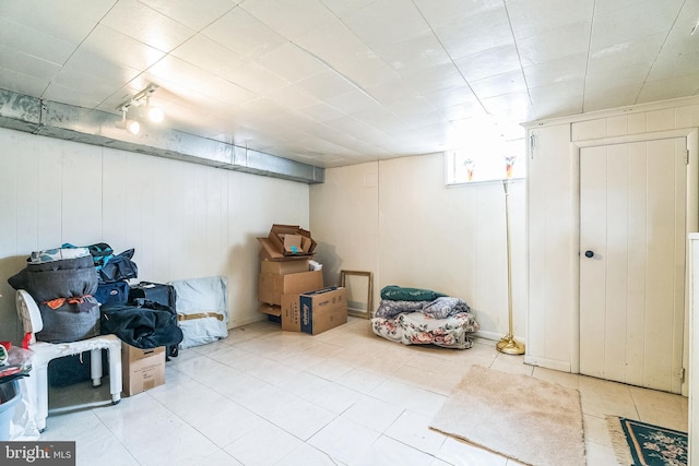 941 Fairfax Rd, Drexel Hill, PA 19026 - basement with tile patterned floors