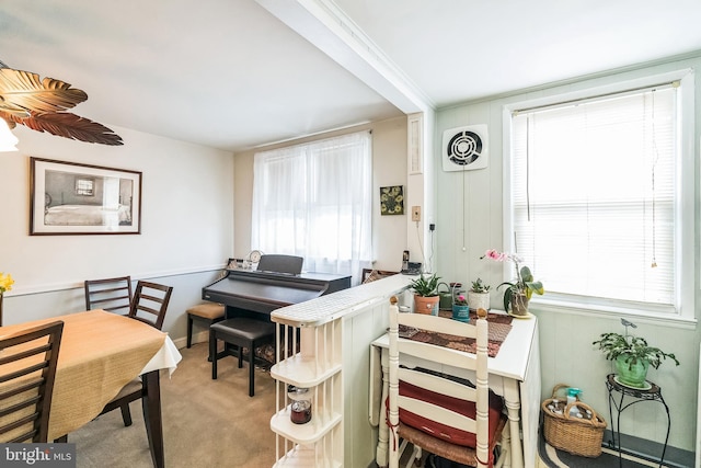 941 Fairfax Rd, Drexel Hill, PA 19026 - carpeted dining space featuring healthy amount of natural light