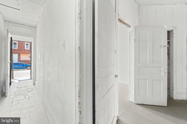 916 S 8th St, Camden, NJ 08102 - hallway featuring a paneled ceiling