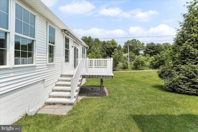 916 E Fox Hound Chase Chase, Glen Mills, PA 19342 - view of grassy yard with a deck