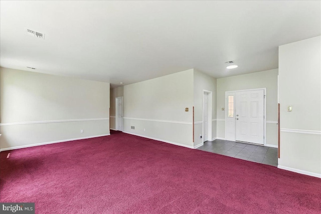 916 E Fox Hound Chase Chase, Glen Mills, PA 19342 - tiled spare room with carpet flooring and baseboards