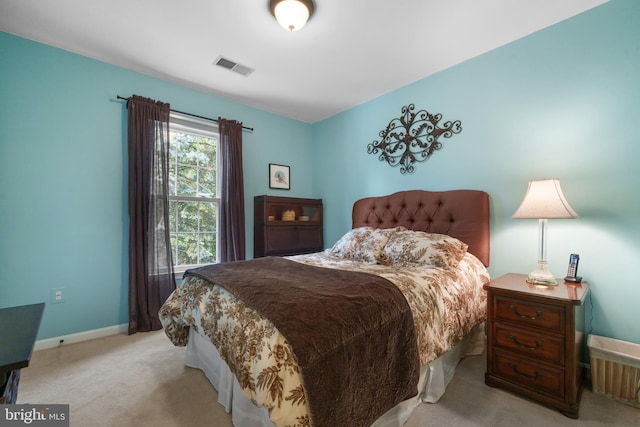 1024 Page Ct, Herndon, VA 20170 - bedroom with light colored carpet and baseboards