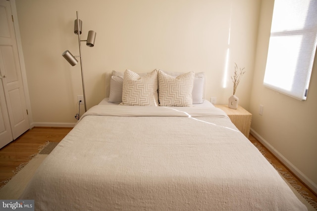 244 10th St NE, Washington, DC 20002 - bedroom with wood finished floors and baseboards