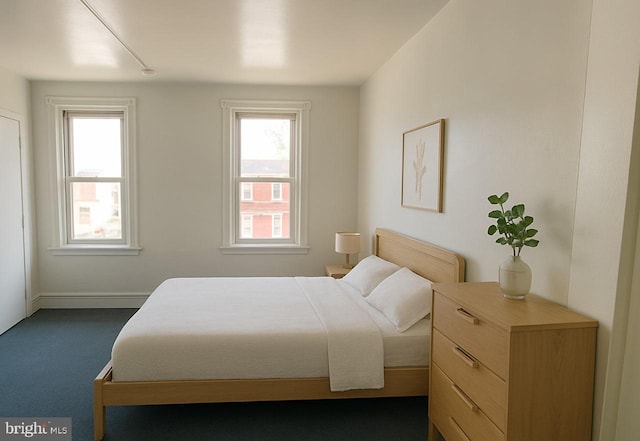 2926 N Stillman St, Philadelphia, PA 19132 - bedroom with dark carpet and baseboards