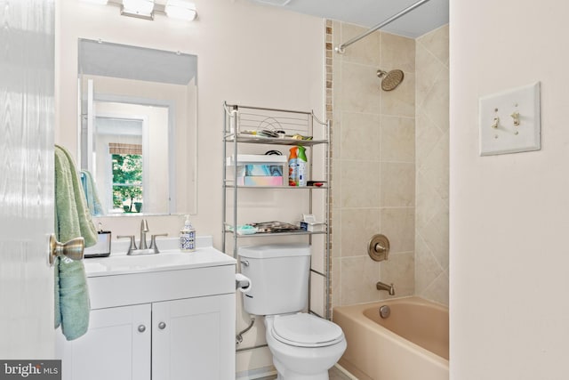 7627 Fallswood Way, Lorton, VA 22079 - bathroom with vanity and tub / shower combination