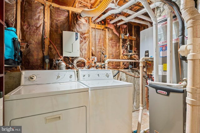 7627 Fallswood Way, Lorton, VA 22079 - washroom featuring washing machine and dryer