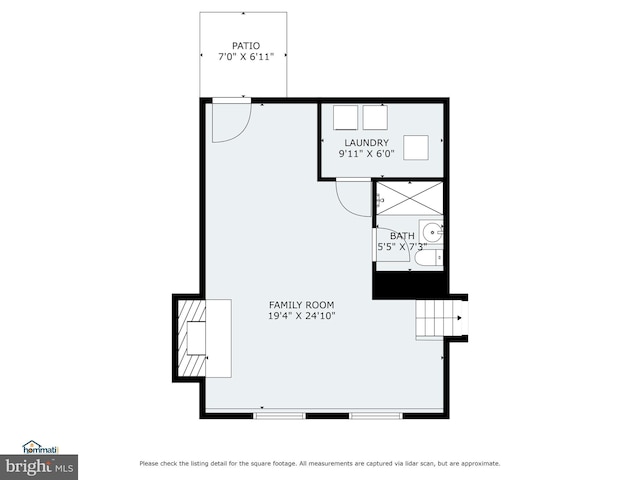 7627 Fallswood Way, Lorton, VA 22079 - view of room layout