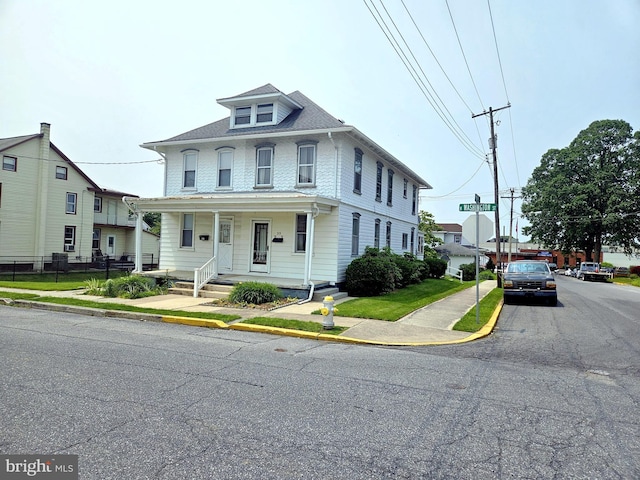 33 N Washington St, Cleona, PA 17042 - view of front of property with covered porch
