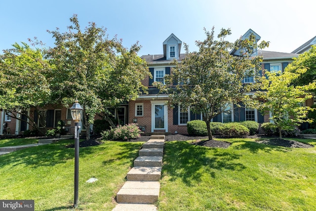 1993 Ryans Run, Lansdale, PA 19446 - view of property hidden behind natural elements featuring brick siding and a front yard