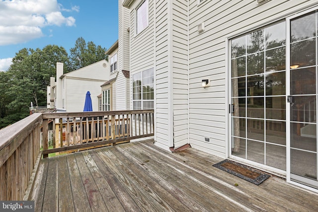 11793 Nates Pl, Woodbridge, VA 22192 - view of deck