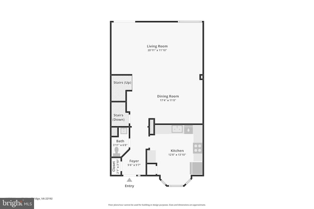 11793 Nates Pl, Woodbridge, VA 22192 - view of room layout