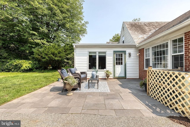 512 Piccadilly Rd, Baltimore, MD 21204 - view of patio / terrace with an outdoor living space