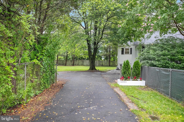 6001 Kroy Ct, Springfield, VA 22150 - view of asphalt driveway