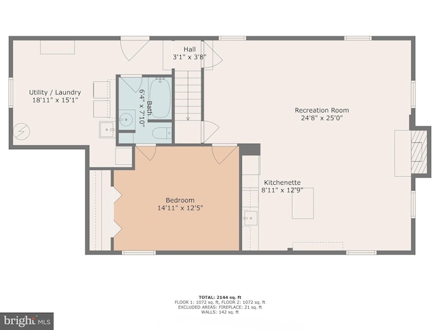 6001 Kroy Ct, Springfield, VA 22150 - view of property floor plan